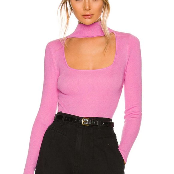 Revolve - Superdown Victoria Square Neck Bodysuit - Picture 2 of 5